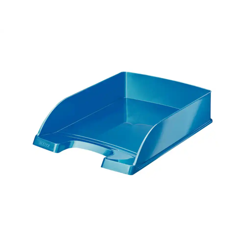 Bandeja sobremesa plastico leitz wow color azul 255x357x70 mm
