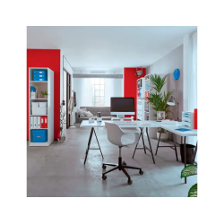 Bandeja sobremesa plastico leitz wow color azul 255x357x70 mm