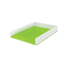 Bandeja sobremesa plastico leitz wow dual blanco/verde 267x49x336 mm