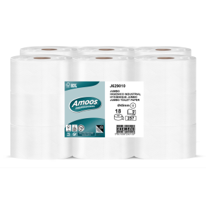 Papel higienico amoos jumbo...