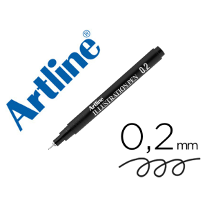 Rotulador artline calibrado...