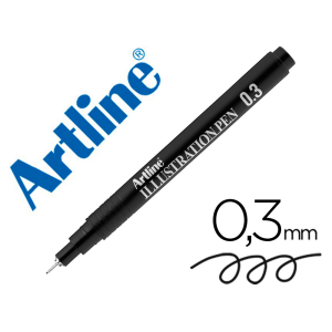Rotulador artline calibrado...