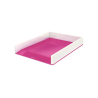 Bandeja sobremesa plastico leitz wow dual blanco/fucsia 267x49x336 mm