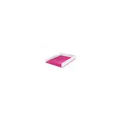 Bandeja sobremesa plastico leitz wow dual blanco/fucsia 267x49x336 mm