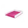 Bandeja sobremesa plastico leitz wow dual blanco/fucsia 267x49x336 mm