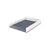 Bandeja sobremesa plastico leitz wow dual blanco/gris 267x49x336 mm