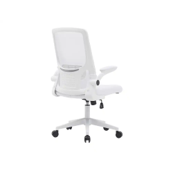 Silla q-connect oficina alba malla base metalica alt max 1110 anc 610 prof 580 ruedas premium color blanco