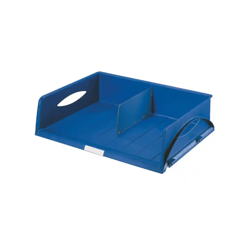Bandeja sobremesa plastico leitz sorty din a3 jumbo color azul 490x125x385 mm