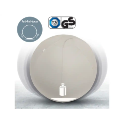 Balon de asiento leitz active 65 cm antideslizante color gris