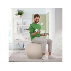 Balon de asiento leitz active 65 cm antideslizante color gris