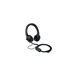 Auricular kensington h1000 biaural con microfono usb-c cable 180 cm