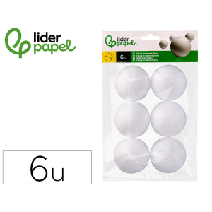 Figura de espuma blanca...