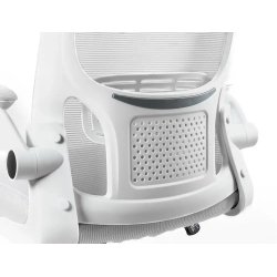 Silla q-connect oficina alba malla base metalica alt max 1110 anc 610 prof 580 ruedas premium color blanco