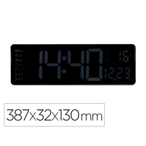 Reloj q-connect de pared y...