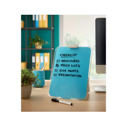 Atril sobremesa leitz cristal cosy color azul 216x30x297 mm