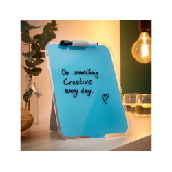 Atril sobremesa leitz cristal cosy color azul 216x30x297 mm