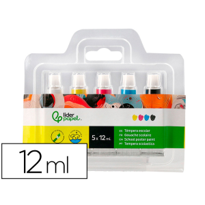 Tempera liderpapel en tubo...