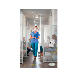 Atril del suelo nobo premiun plus altura ajustable hasta 140 cm din a3