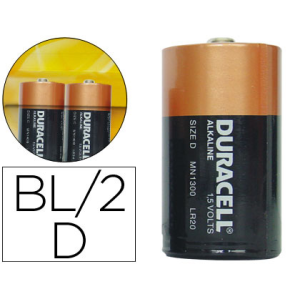 Pila duracell alcalina plus...