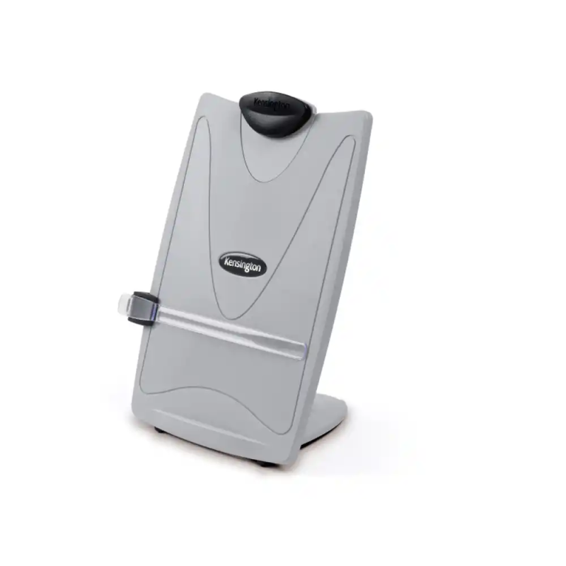 Atril sobremesa kensington insight plus color con regla gris 37x373x21 mm