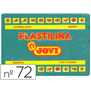 Plastilina jovi 72 verde...