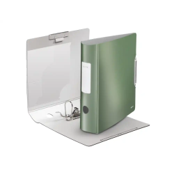 Archivador de palanca leitz active solid polyfoam 180 din a4 lomo 82 mm color verde celadon