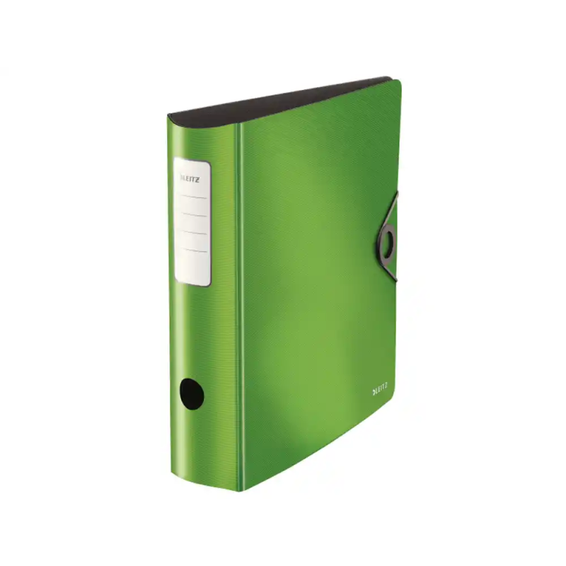 Archivador de palanca leitz active solid polyfoam 180 din a4 lomo 82 mm color verde