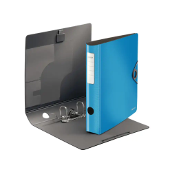 Archivador de palanca leitz active solid polyfoam 180 din a4 lomo 65 mm color azul