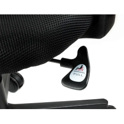 Silla q-connect oficina ancona malla base metalica alt max 1110 anc 660 prof 590 ruedas premium color negro