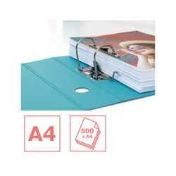 Archivador de palanca esselte colour breeze polifoam din a4 lomo 82 mm colores surtidos
