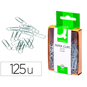 Clips niquelados q-connect...