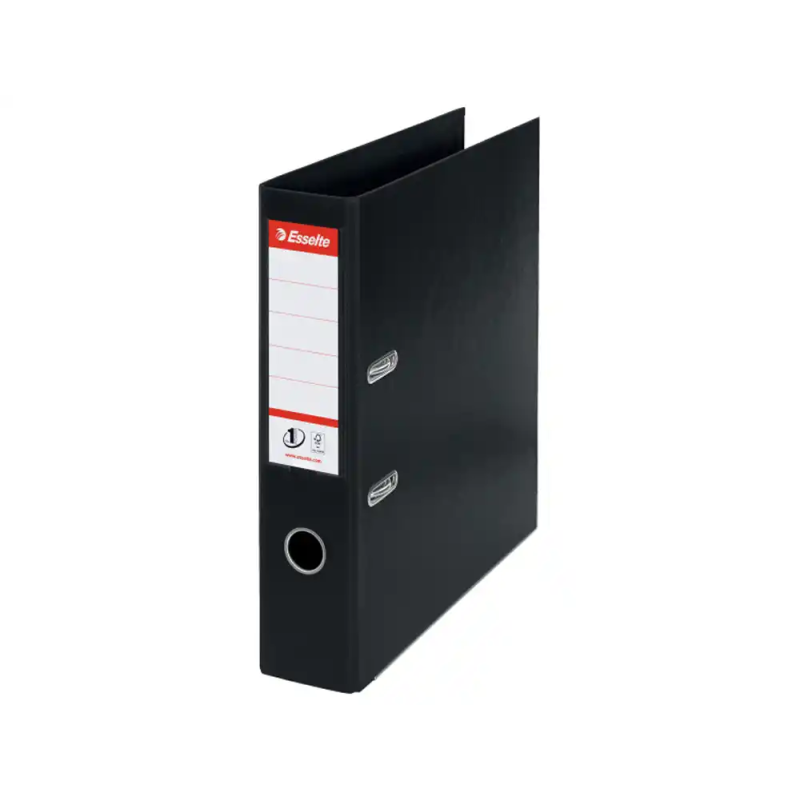 Archivador de palanca esselte n 1 carton forrado din a4 lomo 75 mm color negro