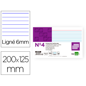 Ficha liderpapel rayada nº4...