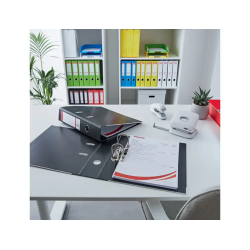 Archivador de palanca esselte n 1 carton forrado din a4 lomo 75 mm color blanco