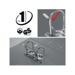 Archivador de palanca esselte n 1 carton forrado din a4 lomo 75 mm color azul