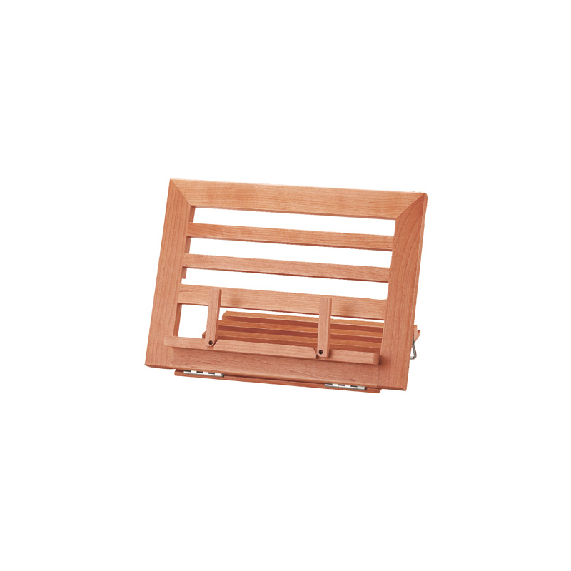 Atril sujetalibros q-connect madera 340x240x170 mm