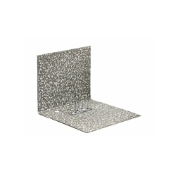 Archivador de palanca esselte carton jaspeado folio lomo 75 mm color gris