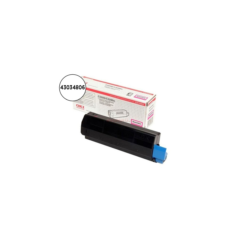 Toner oki c3200 magenta -1.500 pag-