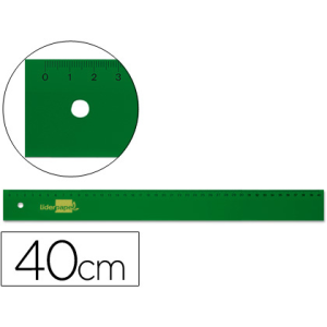 Regla liderpapel 40 cm...