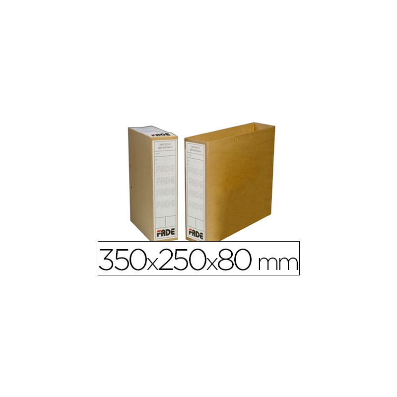 Bolsa archivo definitivo fade folio kraft bicolor