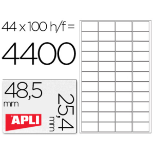 Etiqueta adhesiva apli 1285...