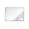 Vitrina de anuncios nobo premium plus con puerta corredera fondo magnetico 18 x din a4 hojas 997x1412x54 mm