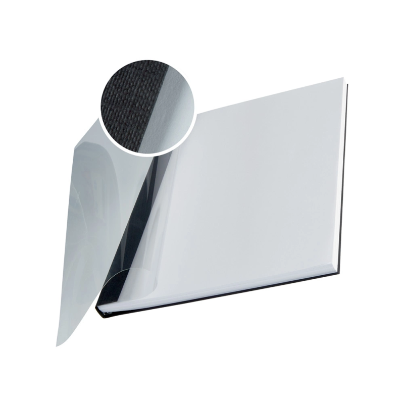 Tapa encuadernacion leitz impressbind flexible din a4 lomo 10,5 mm color negro capacidad 105 hojas caja de