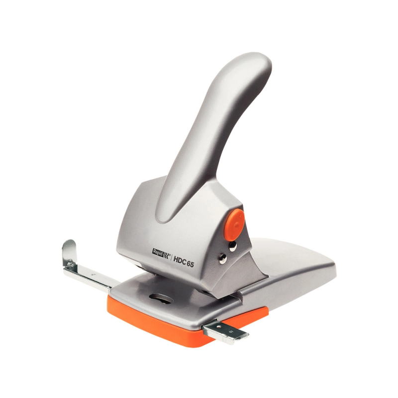 Taladrador rapid hdc65 metalico/abs plata/naranja capacidad 65 hojas
