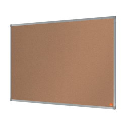 Pizarra corcho nobo essence marco aluminio 90x60 cm