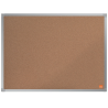 Pizarra corcho nobo essence marco aluminio 60x45 cm