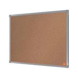Pizarra corcho nobo essence marco aluminio 60x45 cm