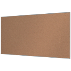 Pizarra corcho nobo essence marco aluminio 240x120 cm