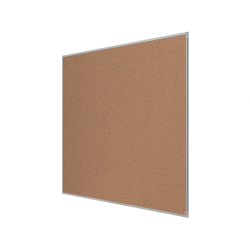 Pizarra corcho nobo essence marco aluminio 240x120 cm