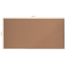 Pizarra corcho nobo essence marco aluminio 240x120 cm
